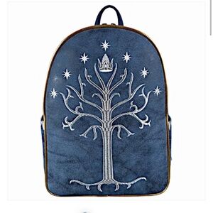 Loungefly Lord Of The Rings Aragorn White Tree Of Gondor Mini Backpack Exclusive